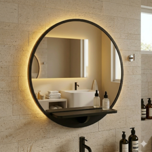 MIROIR 60 CM AVEC LED
