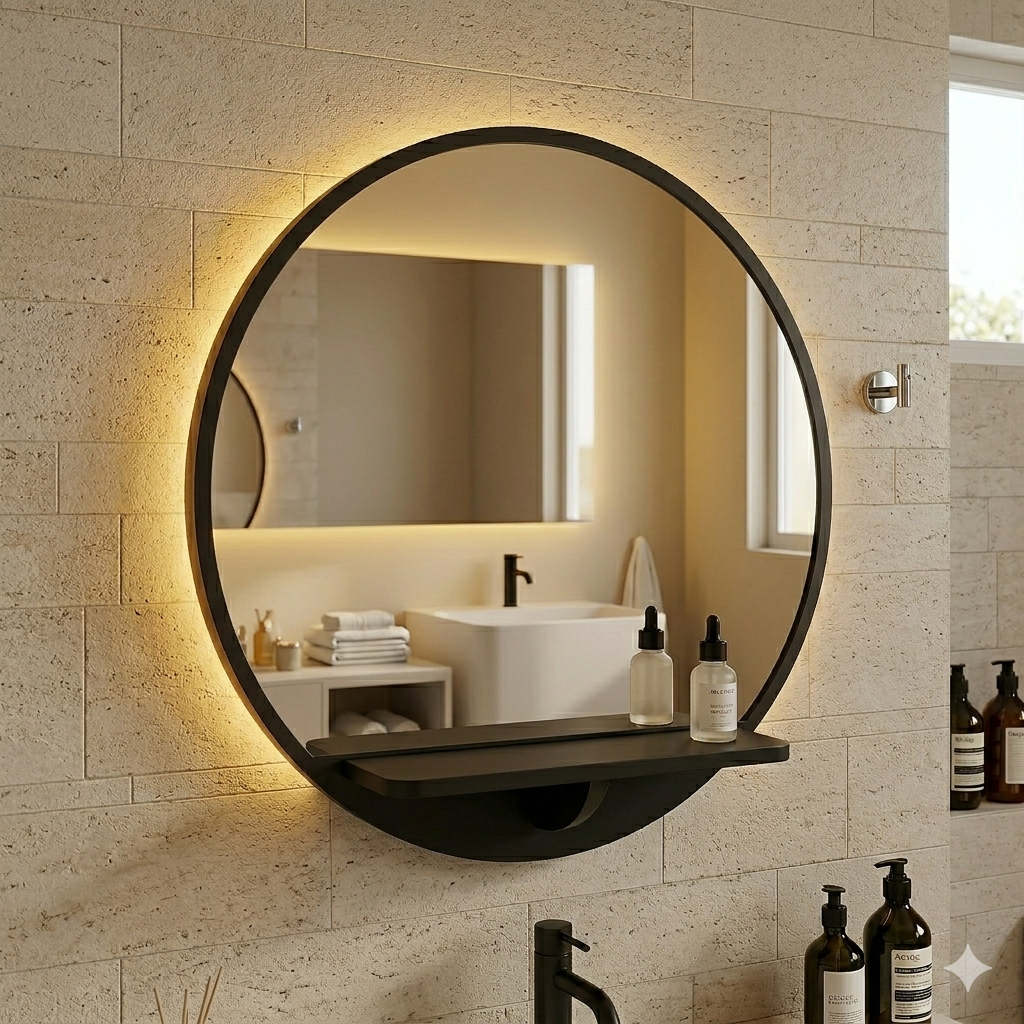 MIROIR 60 CM AVEC LED